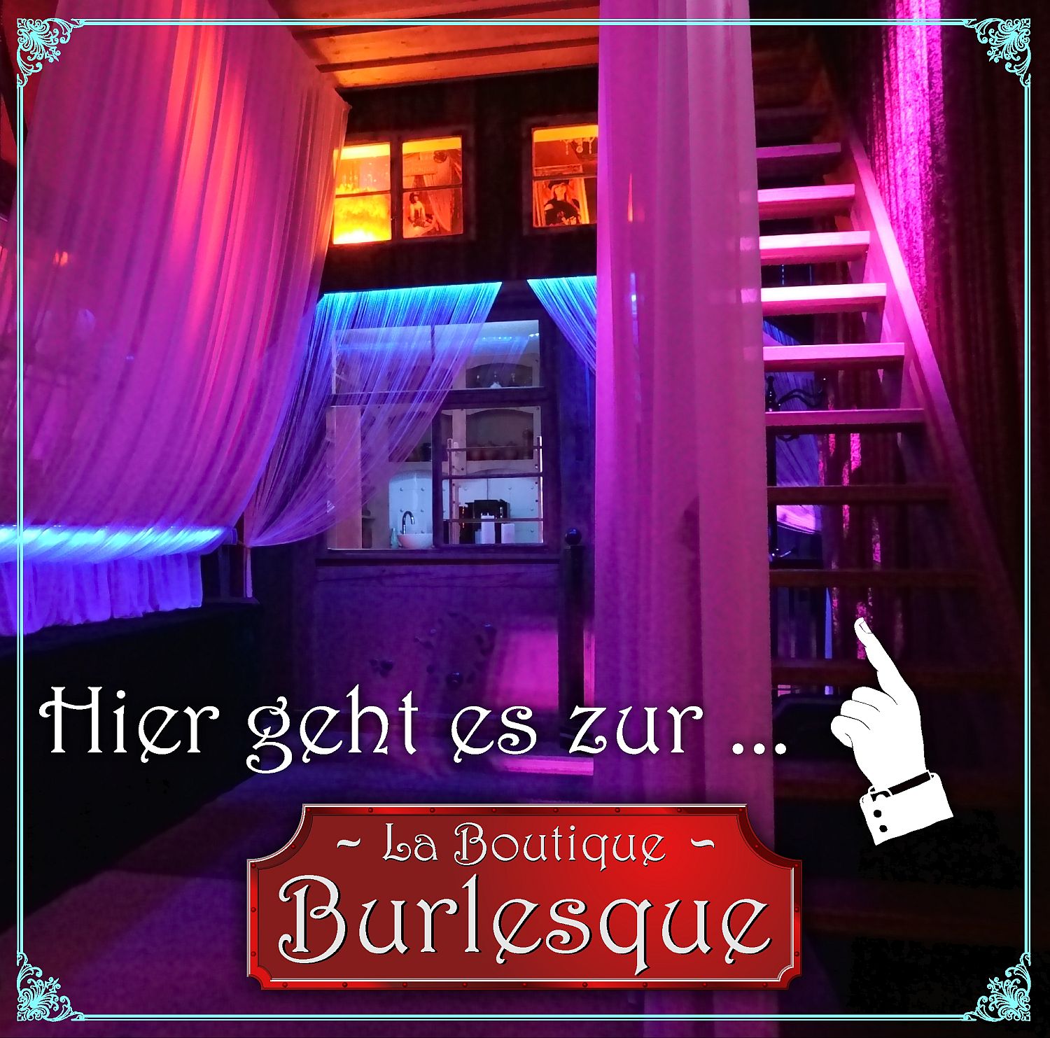 zur Boutique Burlesque in der Spielerspelunke